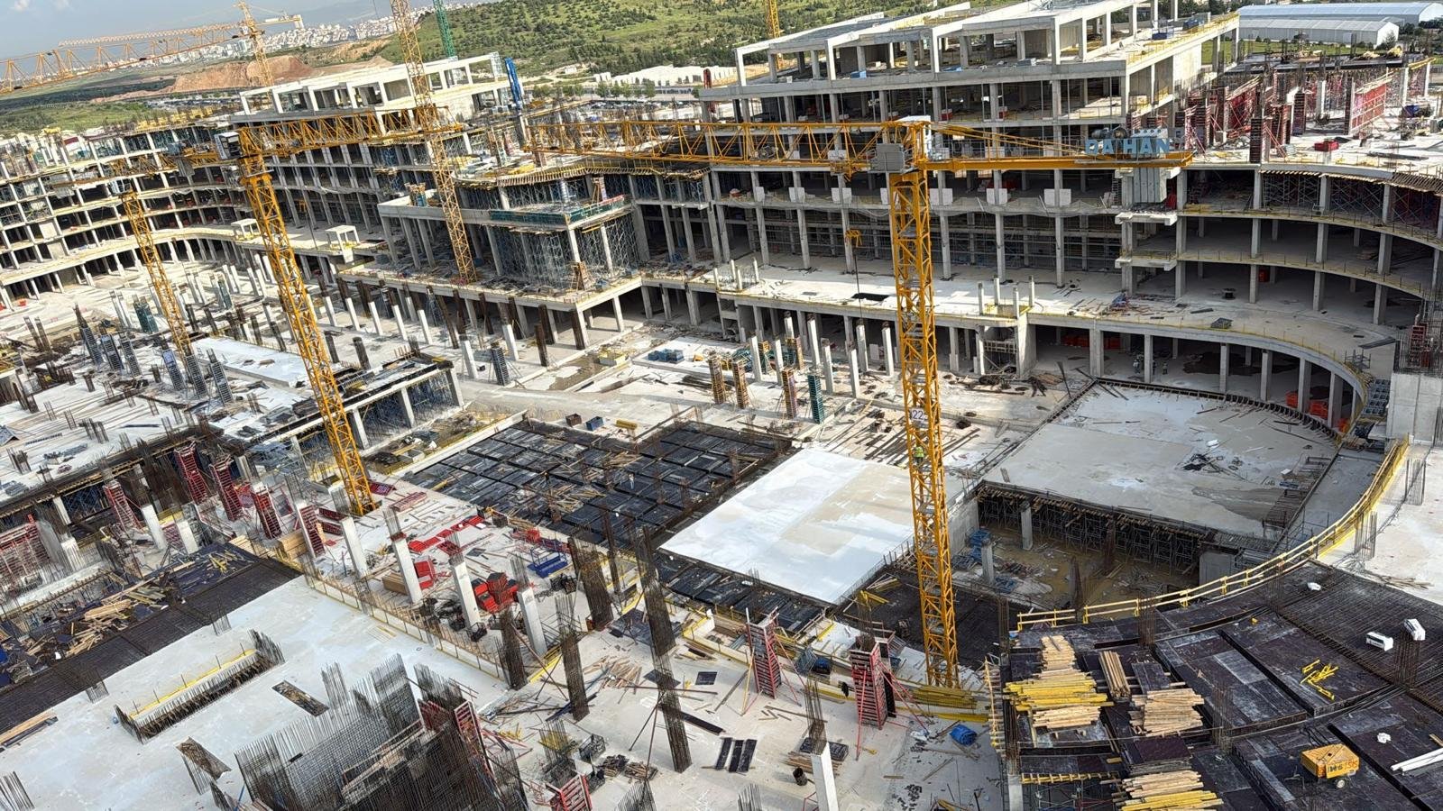 Dışişleri Hizmet Binası betonarme imalatı